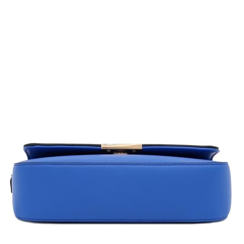 Mini Classic Rectangular Flap Purse Underarm Shoulder Bag - color: Royal Blue
