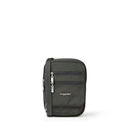 Baggallini Journey Crossbody Bags for Women 9x6 Small Lightweight Travel Handbag W/RFID - color: Charcoal