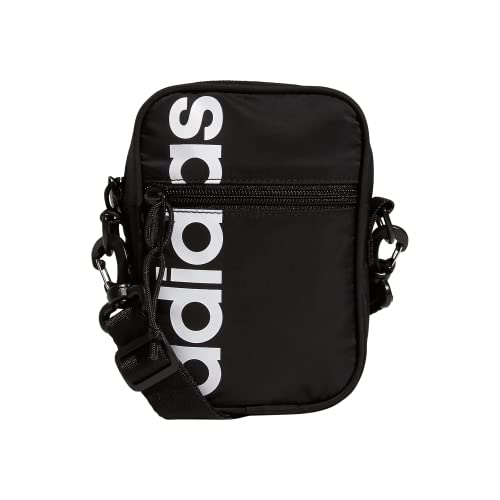 adidas Unisex Adult Must Have Festival Crossbody Small Bag - color: Black/White