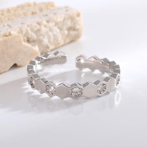 14K Gold Plated Rings for Women Open Adjustable Rings Stackable Rings Charming Rings Statement Rings Thumb Ring Band Finger Rings Vintage Rings Handmade Rings for Men Women Anniversary Birthday Gift - color: Ring03-25