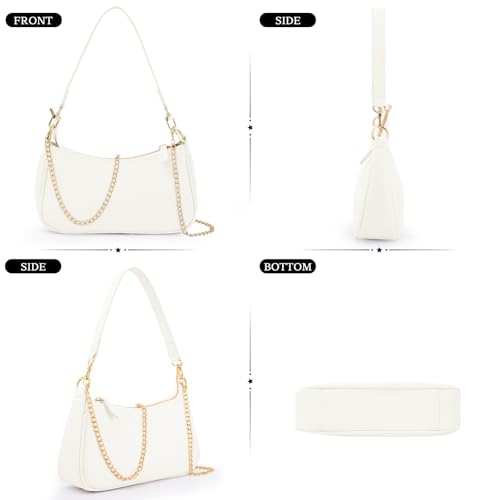 Uygafly Shoulder Bag for Women Cute Handbags Purses - color: Ab-beige