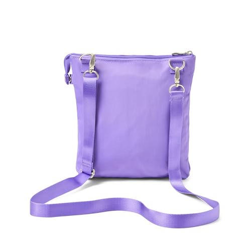 Baggallini womens Out and About Crossbody - color: Lavender Surf