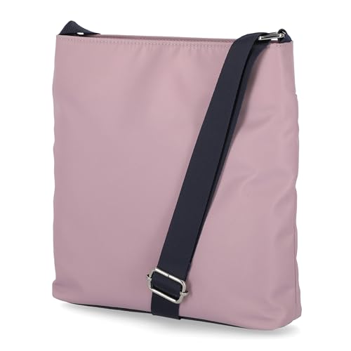 Nautica Diver Nylon Small Women's Crossbody Bag Purse with Adjustable Shoulder Strap - color: Lilac Rose