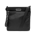 Nautica Diver Nylon Small Women's Crossbody Bag Purse with Adjustable Shoulder Strap - color: Black