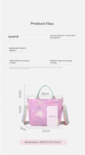 For Demon Hunters crossbody bag, For Korean idol,also a shoulder bag, features a cartoon pattern design. - color: Pink