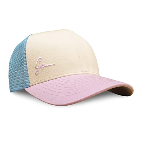 Grace Folly Beach Trucker Hats for Women- Snapback Baseball Cap for Summer - color: Classic Blue & Lavender