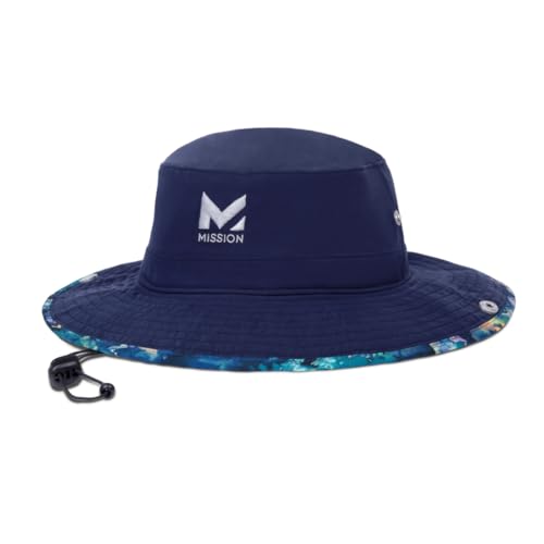 MISSION Cooling Bucket Hat - Unisex Wide-Brim Hat for Men & Women - Lightweight, Foldable & Durable - Cools Up to 2 Hours - color: Blended Spring
