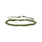 1/2Pcs Set Tibetan Rope Braided Rope String Adjustable Bracelet for Women Men Jewelry Handmade Bohemian Lucky Protection Bracelet Colorful - color: 2 green