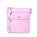 Baggallini womens Out and About Crossbody - color: Hibiscus Pink