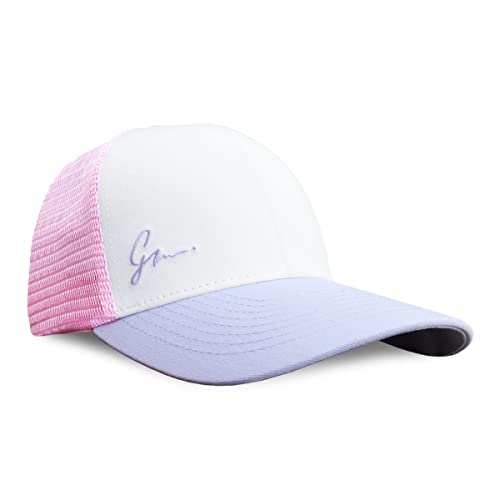 Grace Folly Beach Trucker Hats for Women- Snapback Baseball Cap for Summer - color: Classic Pink & Lilac