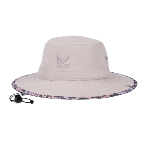MISSION Cooling Bucket Hat - Unisex Wide-Brim Hat for Men & Women - Lightweight, Foldable & Durable - Cools Up to 2 Hours - color: Reptilia Punch