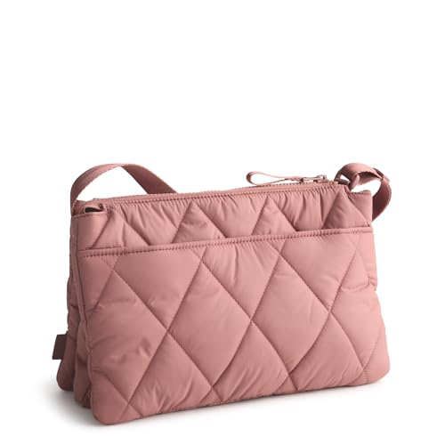 Vera Bradley womens Featherweight Foxbury Crossbody Bag - color: Withered Rose