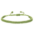 1/2Pcs Set Tibetan Rope Braided Rope String Adjustable Bracelet for Women Men Jewelry Handmade Bohemian Lucky Protection Bracelet Colorful - color: Green