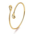 18K Gold Plated Cuff Bracelets for Women Open Adjustable Gold Cuff Bangle Bracelets Thick Hammered Wrist Cuff Bracelets Thin Minimalist Gold Cuff Bracelet - style: 18K Gold-F