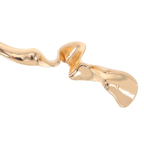 2pcs Chinese Hair Sticks: Gold Hair Chopsticks - Geometric Metal Pins for Women Bun Maker Chignon Maker Accessories - color: Golden