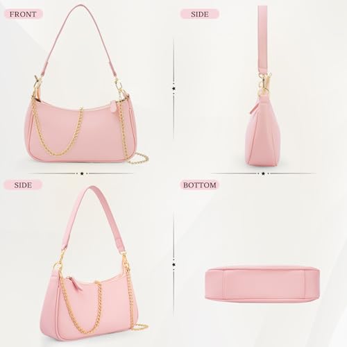 Uygafly Shoulder Bag for Women Cute Handbags Purses - color: Ap-pink