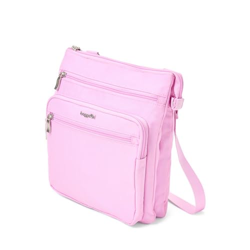 Baggallini womens Out and About Crossbody - color: Hibiscus Pink