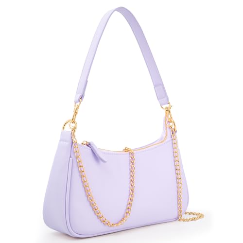 Uygafly Shoulder Bag for Women Cute Handbags Purses - color: Al-lavender