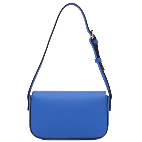 Mini Classic Rectangular Flap Purse Underarm Shoulder Bag - color: Royal Blue