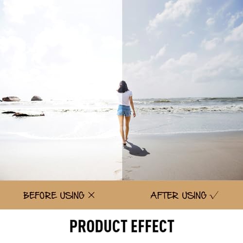 FONHCOO Aviator Sunglasses for Women Men Metal Frame UV400 Mirrored Sunglasses - color: Orange