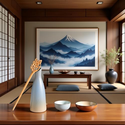 Handmade Ancient Chinese Japanese Wood Hair Sticks Chopsticks Wooden Vintage Retro Carved Long Fork Pen Shawl Pins Sticks Hairpins Clips Barrettes, Hair Accessories