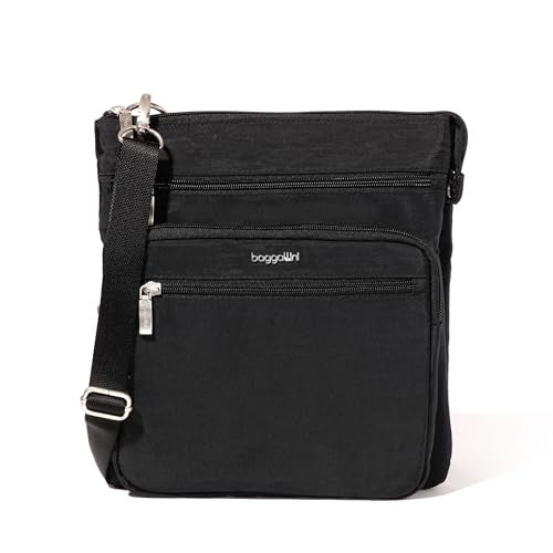 Baggallini womens Out and About Crossbody - color: Black