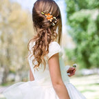 5PCS Flower Tassels Hairpin for Women, Chinese Tassel Hair Stick Peony Flower Crystal Pearl Hanfu Metal Hair Pins Sticks Chopsticks Bun Updo Holders Accessories for Women Girls (Style 4)