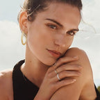 Verniflloga14K Gold Hoop Earrings Gold Earrings Women’s Hoop Earrings Jewelry Timeless Elegance 25 mm/ 30 mm - size: 30MM