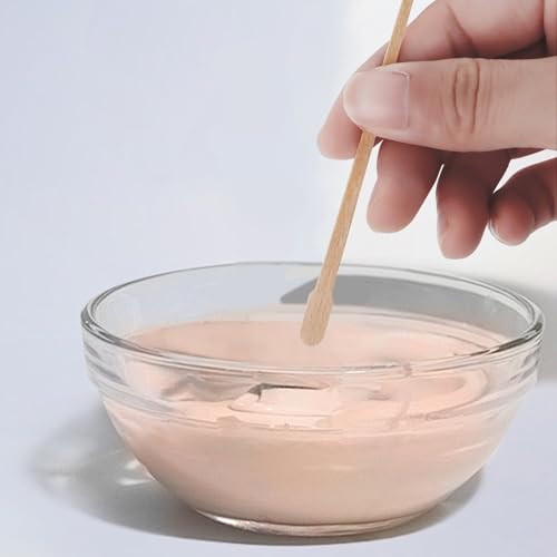 1200 Pcs Wooden Wax Sticks Small Wax Spatulas Applicator Wood Craft Sticks for Body Hair Eyebrow Lip Nose Brow Removal