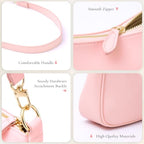 Uygafly Shoulder Bag for Women Cute Handbags Purses - color: Ap-pink