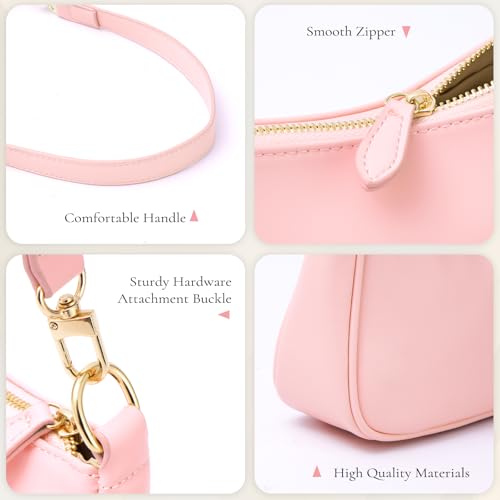 Uygafly Shoulder Bag for Women Cute Handbags Purses - color: Ap-pink