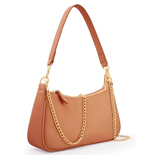 Uygafly Shoulder Bag for Women Cute Handbags Purses - color: Ab-brown