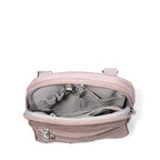 Baggallini Journey Crossbody Bags for Women 9x6 Small Lightweight Travel Handbag W/RFID - color: Blush Shimmer