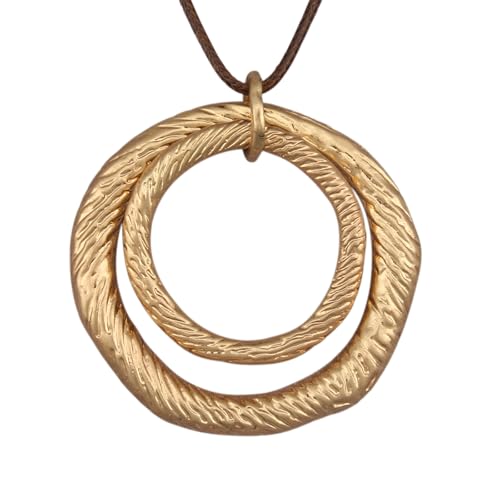 Boho Necklaces for Women Cord Necklace with Pendant Long Silver Necklace Vintage Sweater Necklace Hippie Jewelry for Women Girls Gifts - style: Large Boho Pendant Necklace