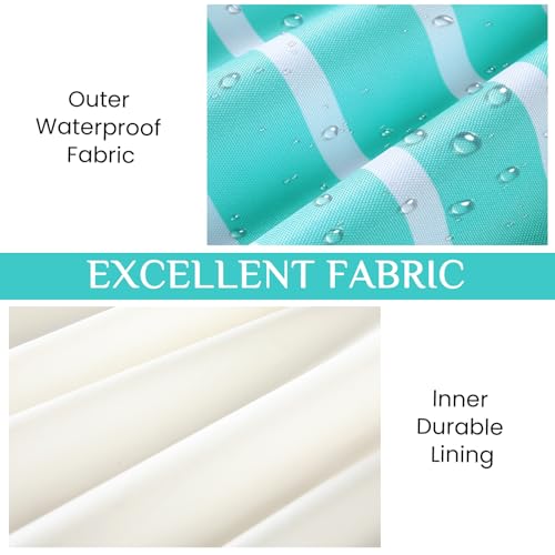 Clothirily Beach Bag for Women - Large Beach Tote Bag, Waterproof Sandproof Beach Bag with Zipper, Large Swim Pool Beach Tote - color: B-green