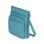Baggallini womens Out and About Crossbody - color: Seaside Blue