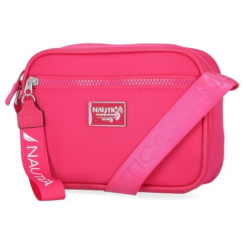 Nautica womens High Seas Camera Crossbody - color: Raspberry