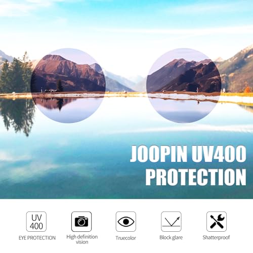 Joopin Retro Small Round Sunglasses Hippie Circle Sun Glasses Polarized UV400 Protection Metal Shades for Men Women - color: Golden Frame Light Purple Lens