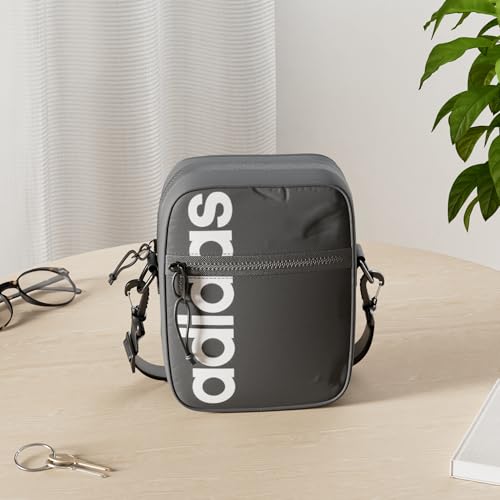adidas Unisex Adult Must Have Festival Crossbody Small Bag - color: Black/White