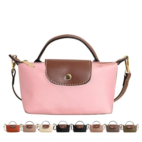 Fashion Mini Crossbody Bag, Handbags Purses with Adjustable Strap for Women, Ladies Shoulder Totes Bag - color: Pink