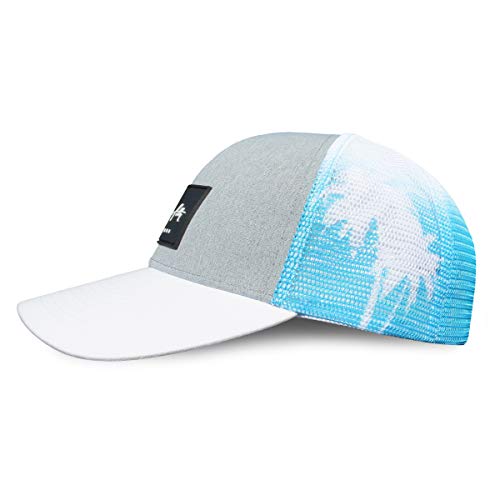 Grace Folly Beach Trucker Hats for Women- Snapback Baseball Cap for Summer - color: Palm Beach
