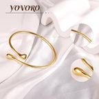 18K Gold Plated Cuff Bracelets for Women Open Adjustable Gold Cuff Bangle Bracelets Thick Hammered Wrist Cuff Bracelets Thin Minimalist Gold Cuff Bracelet - style: 18K Gold-F