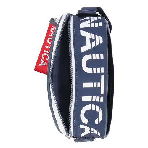 Nautica womens High Seas Camera Crossbody - color: Indigo/White