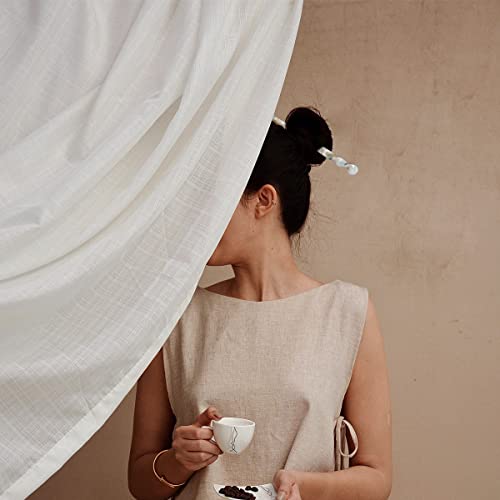 6 Pieces Acetate Hair Sticks Vintage Leopard Print Hairpin Chopsticks Vintage Tortoiseshell Hair Chopsticks Shell Print Chinese Hair Sticks for Women Girls Hairstyle Accessories(Retro style)