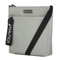 Nautica Diver Nylon Small Women's Crossbody Bag Purse with Adjustable Shoulder Strap - color: Dove/Grey