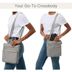 Baggallini womens Out and About Crossbody - color: Butter Yellow