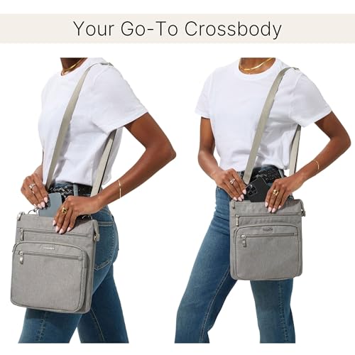 Baggallini womens Out and About Crossbody - color: Butter Yellow