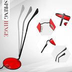 Joopin Retro Small Round Sunglasses Hippie Circle Sun Glasses Polarized UV400 Protection Metal Shades for Men Women - color: A07-black Frame Tint Red Lens