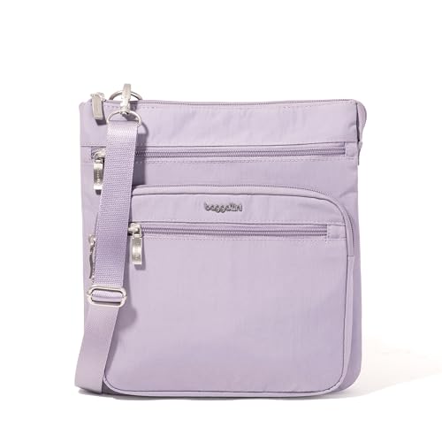 Baggallini womens Out and About Crossbody - color: Lilac