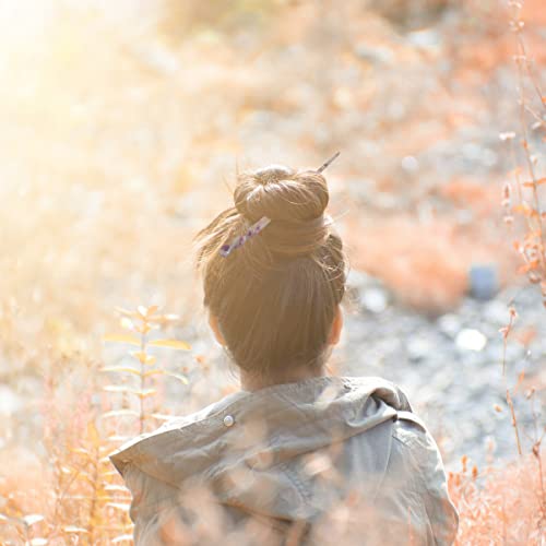 6 Pieces Acetate Hair Sticks Vintage Leopard Print Hairpin Chopsticks Vintage Tortoiseshell Hair Chopsticks Shell Print Chinese Hair Sticks for Women Girls Hairstyle Accessories(Retro style)